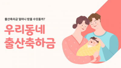 [전남 목포] 출산축하 신생아 양육비 지급