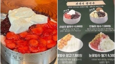 [정보] “호텔 보고있나”… 6천원 성심당 빙수, 너무 싸서 논란